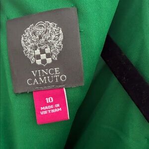 Vince Camuto Vibrant Green Mini Dress with pockets